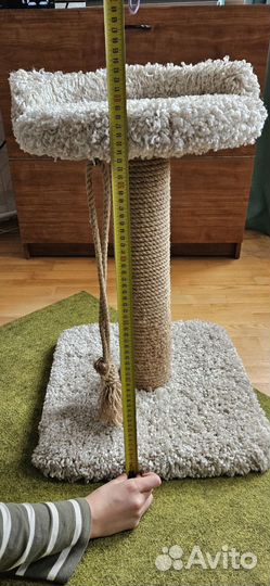 Когтеточка с лежанкой для кота