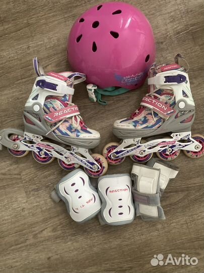 Детские ролики и защита