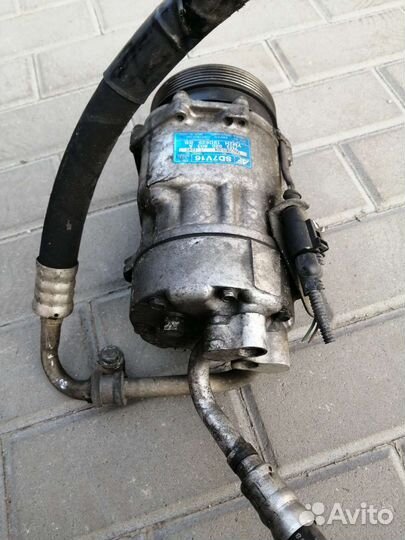 Компрессор кондиционера Фольксваген Шаран 1,9 тди