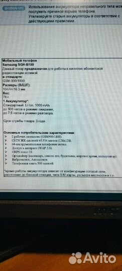Samsung SGH-B100