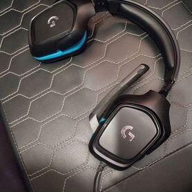 Гарнитура наушники Logitech G431 черный