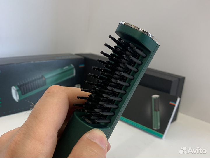 Беспроводной утюжок для бороды и волос