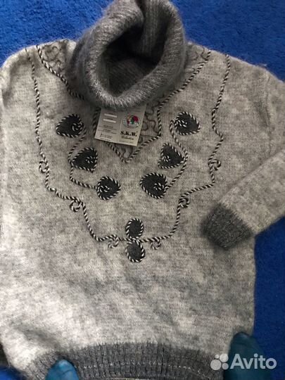 Ветровка светлая.50.Новый пухово-шерст СССР.Индия