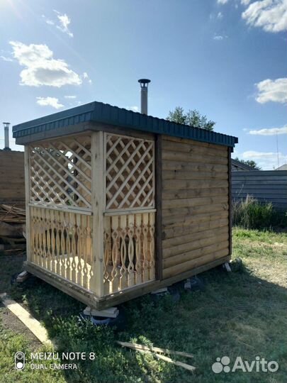 Баня под ключ каркасная