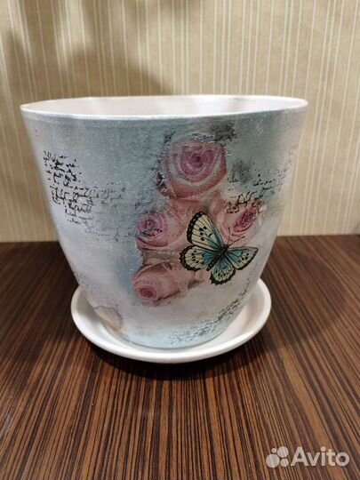 Керамические горшки для цветов