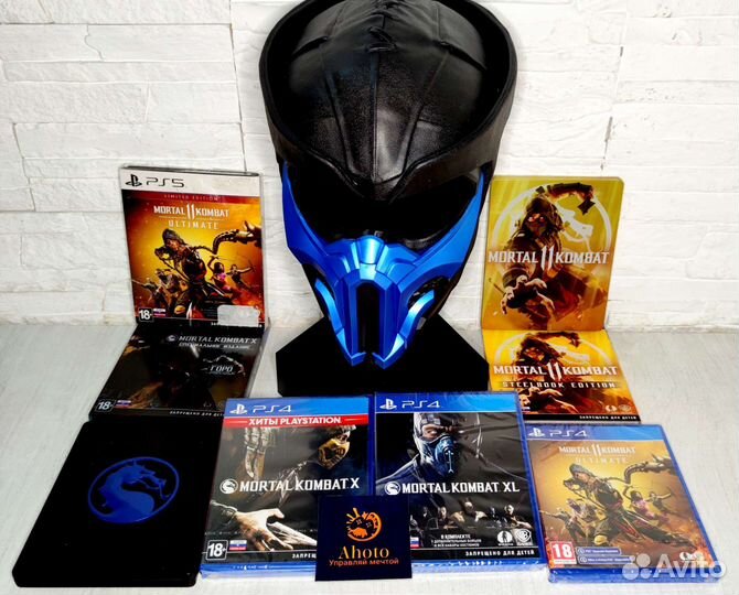 Игра Mortal Kombat XL и 11 на PS4 PS5