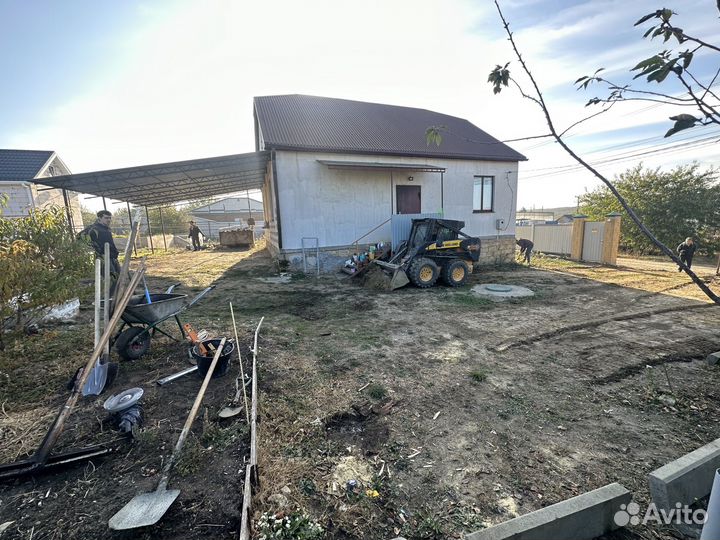 Укладка асфальта асфальтирование установка бордюра