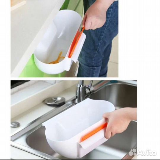 Контейнер подвесной для сбора мусора на кухне