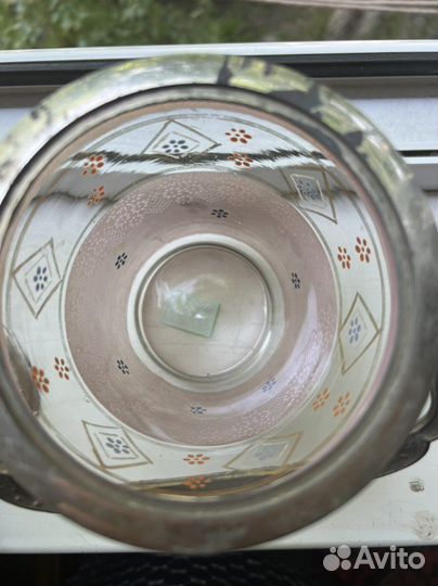 Старинная бисквитница