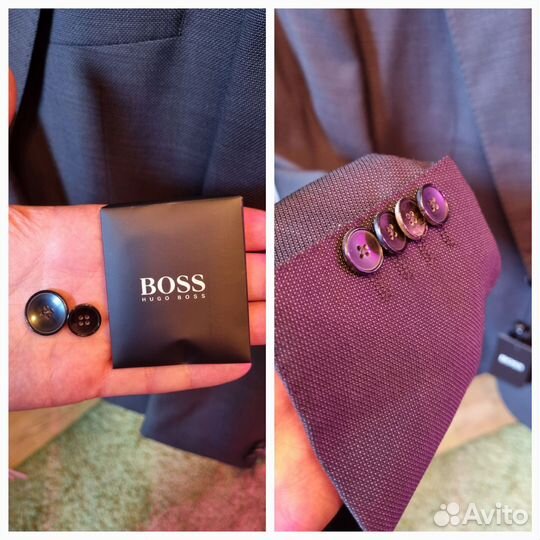 Мужской костюм Hugo Boss 52 + галстук