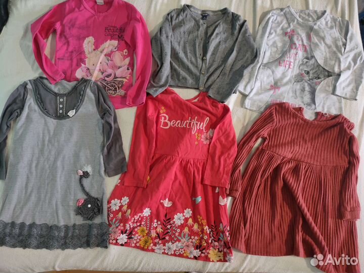 Вещи пакетом на девочку 104