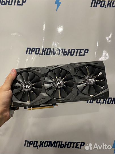 Видеокарта GTX 1080 Ti 11Gb Asus Strix