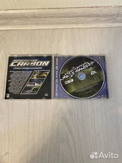 Диск Need for speed Carbon и Most Wanted