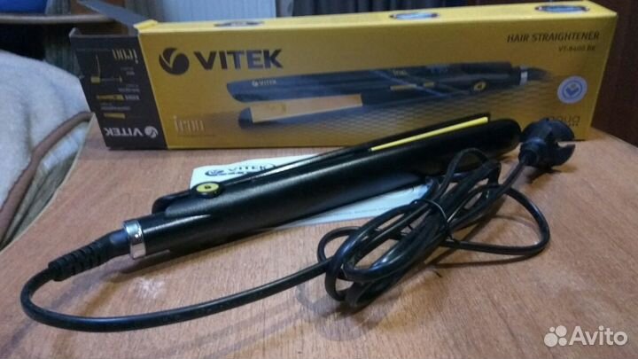 Новый Выпрямитель для волос vitek Aqua ceramic