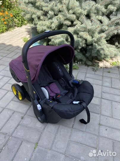 Автолюлька на колёсах Дарех (фиолет )