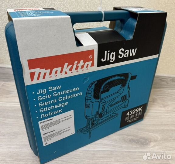 Сетевой лобзик Makita 4329K новый оригинал