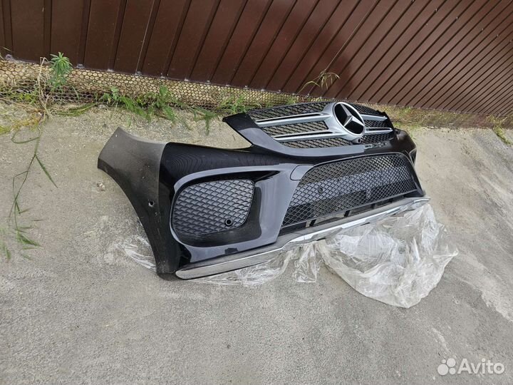 Бампер mercedes 166