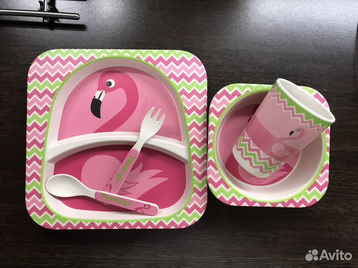 Бамбуковая посуда детская