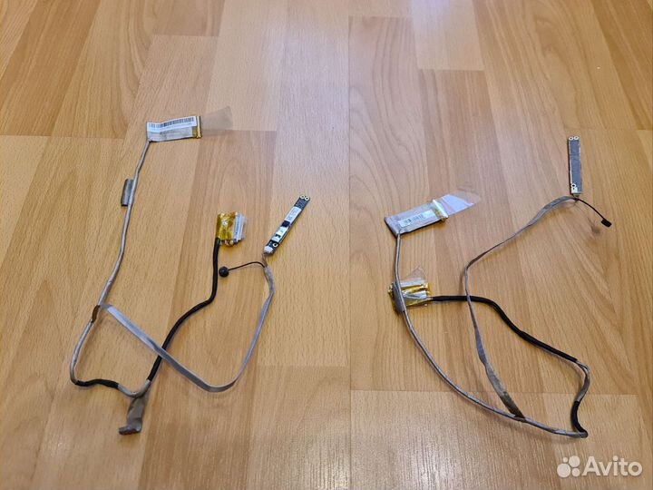 Шлейф матрицы ноутбука Asus X54H с камерой