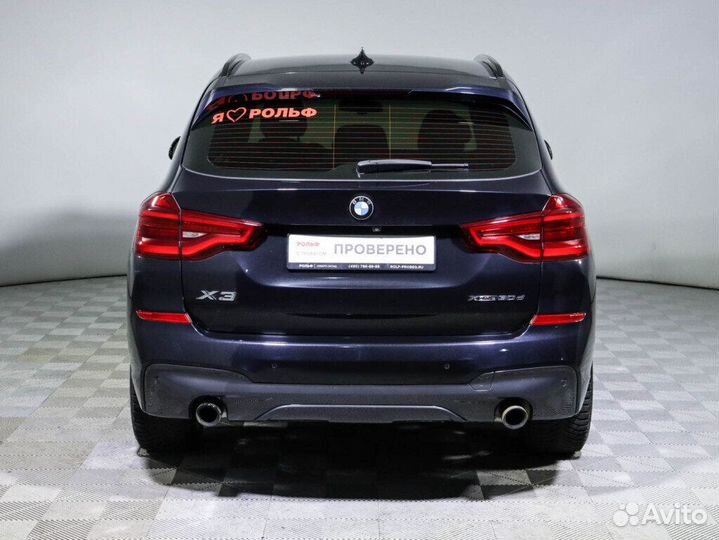 BMW X3 3.0 AT, 2019, 96 369 км