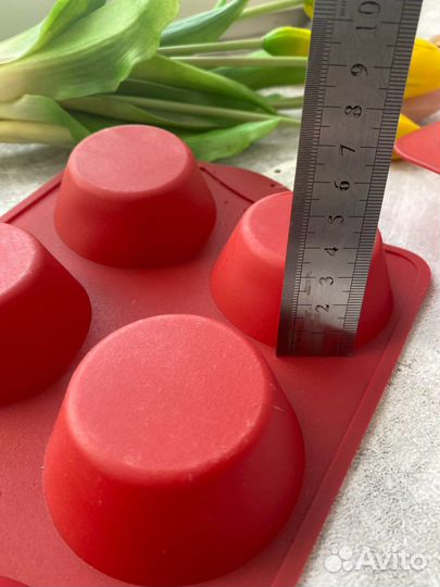 Форма силиконовая кондитерская для кексиков