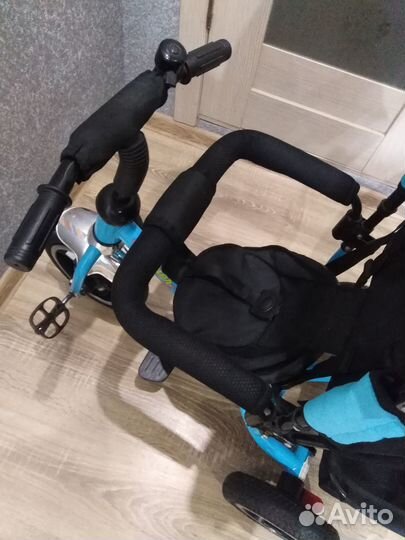 Велосипед с родительской ручкой