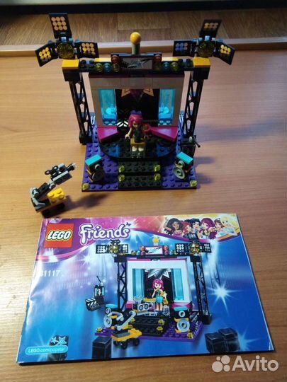 Конструктор Lego Friends Поп-звезда: телестудия