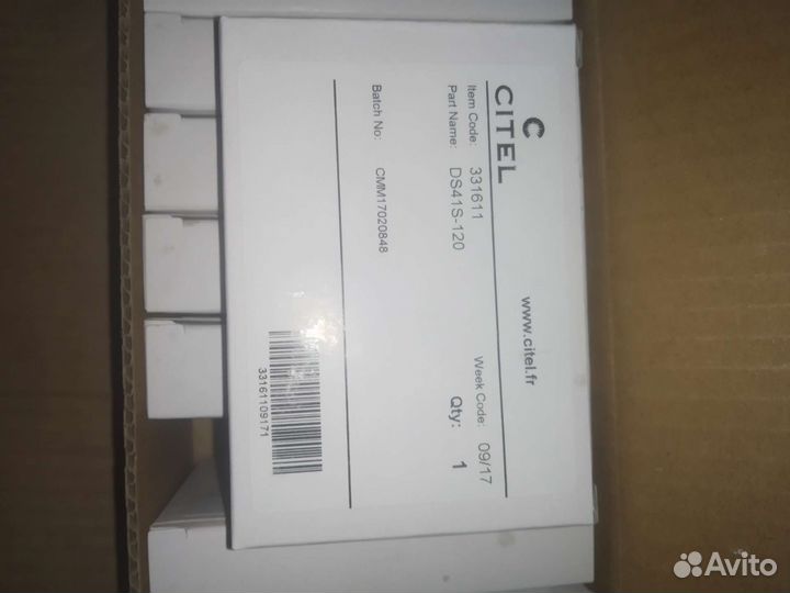 Устройство защиты citel ds41s-120