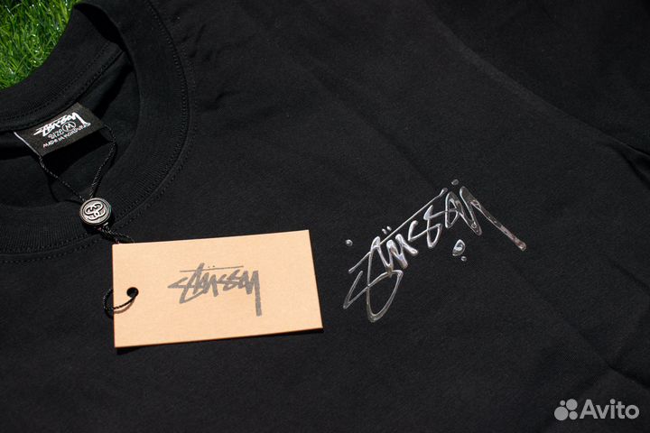 Футболка Stussy Ртуть Черная M