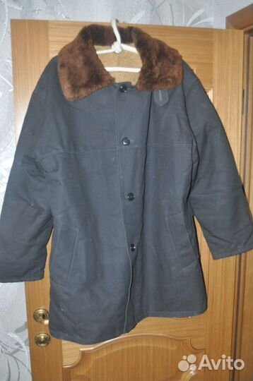 Полушубок мужской овчина б/у