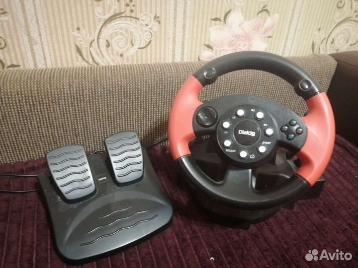 Игровой руль Dialog