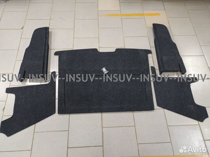 Полка акустическая 2131 до 2016г (боковины+ опоры)