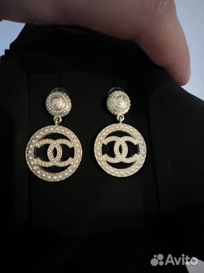 Серьги Chanel