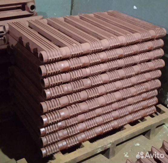 Полимерные Чугунные батареи отопления