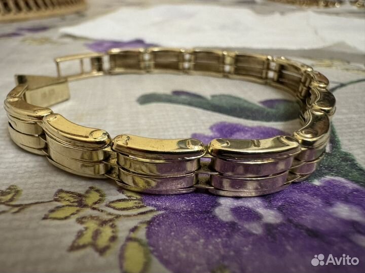 Золотой браслет 585 пробы 18 размер,10г