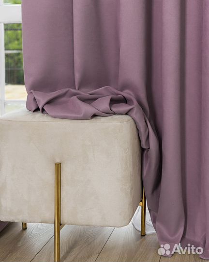 Комплект штор канвас Эдем Античная роза