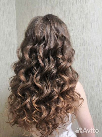 Укладка, локоны, причёски