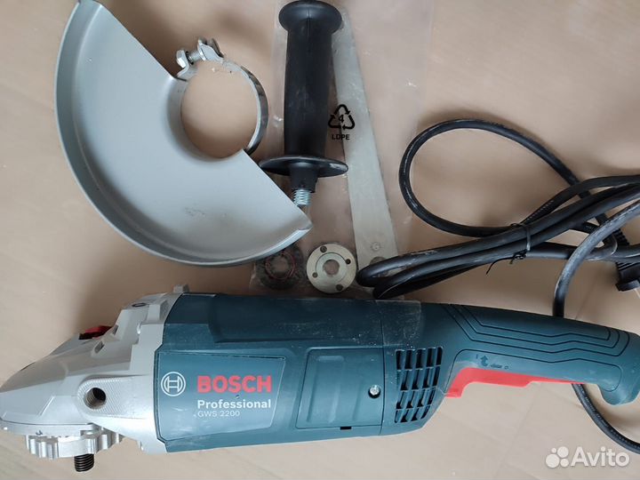 Ушм (болгарка) новая bosch GWS 2200