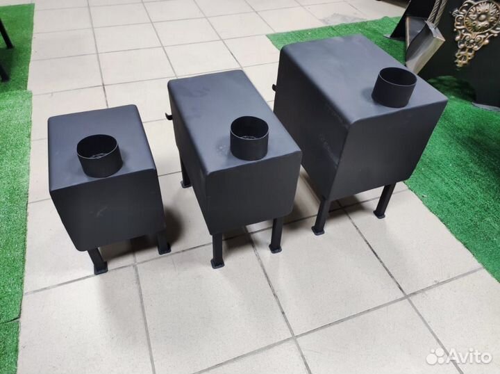 Буржуйка печь для гаража домика, палатки