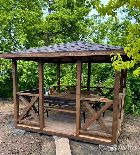 Строительная бригада / фасады / беседки / веранда