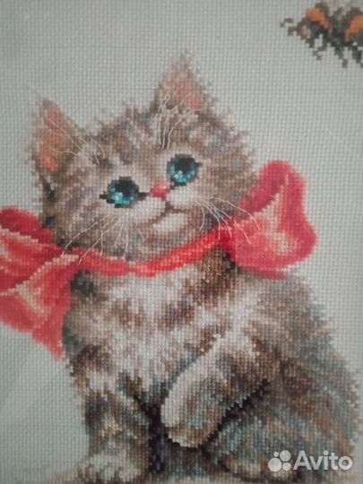 Картина вышитая крестом