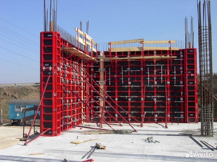 Опалубка. Щит угловой шарнирный