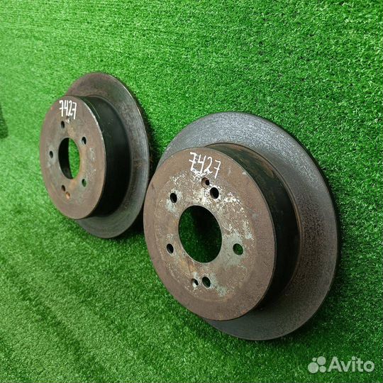 Диски тормозные (комплект) зад. SsangYong Actyon 2