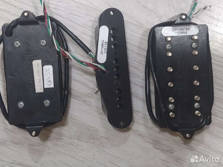 Seymour Duncan, DiMarzio, EMG, Ibanez