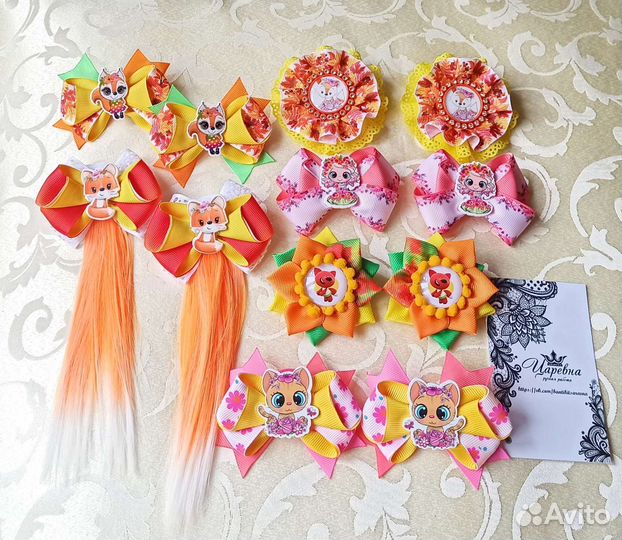 Ободки, цветы, заколки для утренников