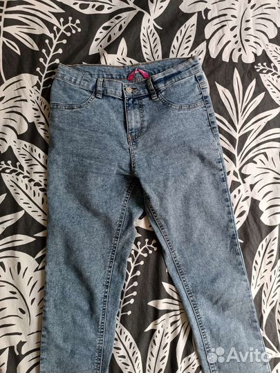 Джинсы для девочки новые 164