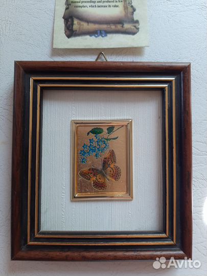 Картинка панно бабочка