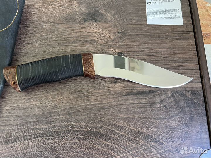Нож охотничий кованный