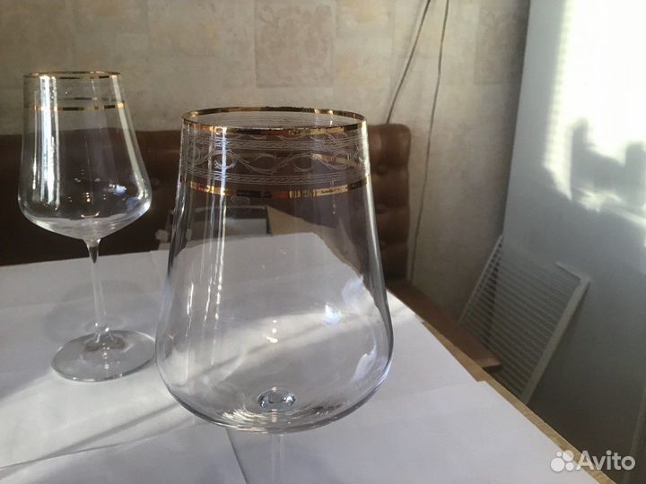 Набор больших бокалов 5 штук по 450 мл