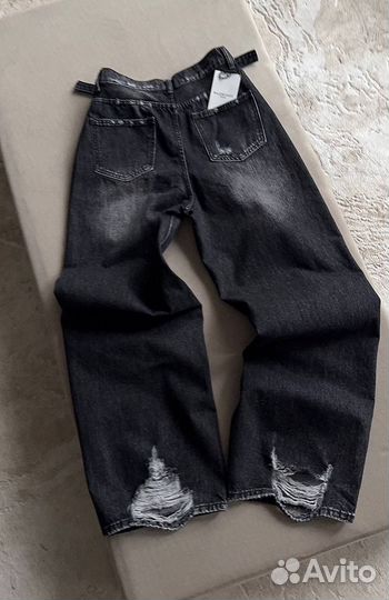 Balenciaga джинсы черные
